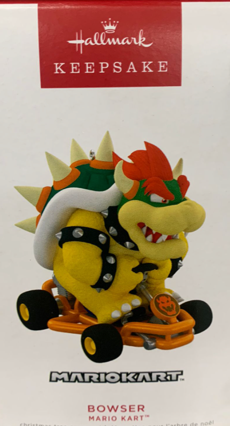 Hallmark 2022 Nintendo Mario Kart Bowser Christmas Ornament New With Box