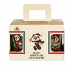 Disney Vintage Mickey and Friends Christmas Glass Tumbler Set New with Box