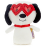 Hallmark Valentine itty bittys Peanuts Snoopy With Heart Glasses Plush New Tag