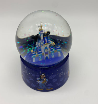 Disney Parks WDW 50th Magical Celebration Mickey Minnie Castle Snowglobe New