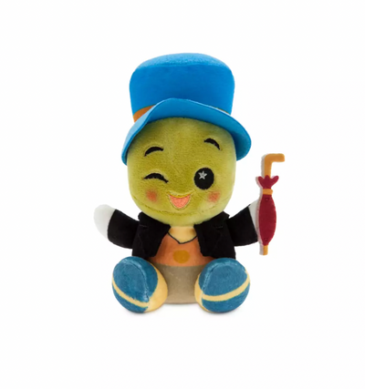 Disney Pinocchio's Daring Journey Jiminy Cricket Wishables Plush New with Tag