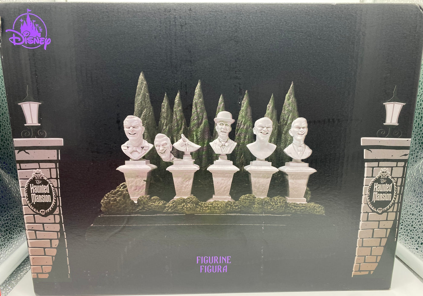Disney Parks Haunted Mansion Musical Singing Busts Figurine New with Box