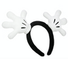 Disney Parks Mickey Mouse Gloves Ear Headband One Size New with Tag
