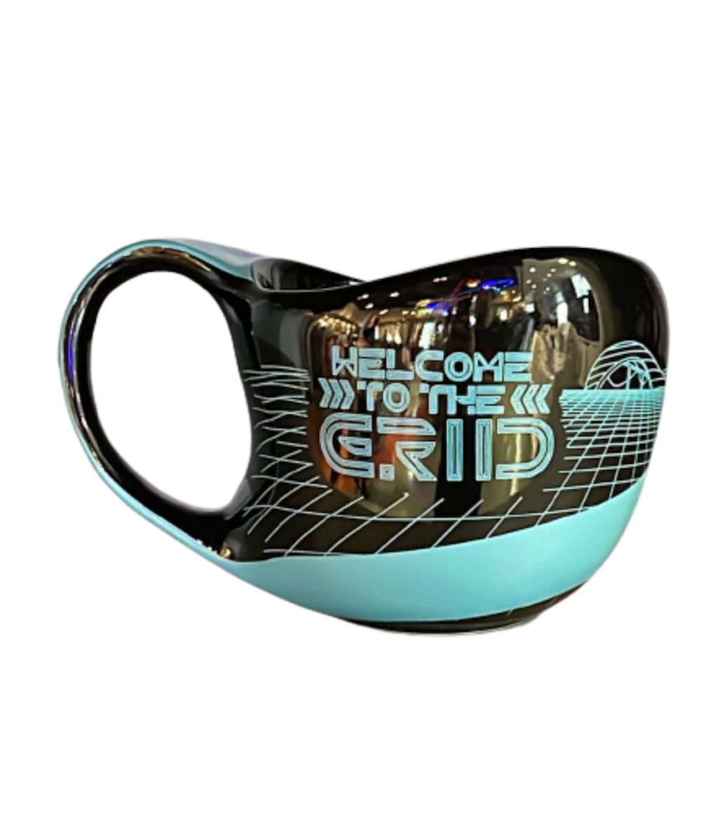Disney Parks 2023 Tron Lightcycle Run Welcome to the Grid Coffee Mug New