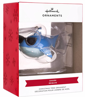 Hallmark Cool Shark in Sunglasses Christmas Ornament New With Box