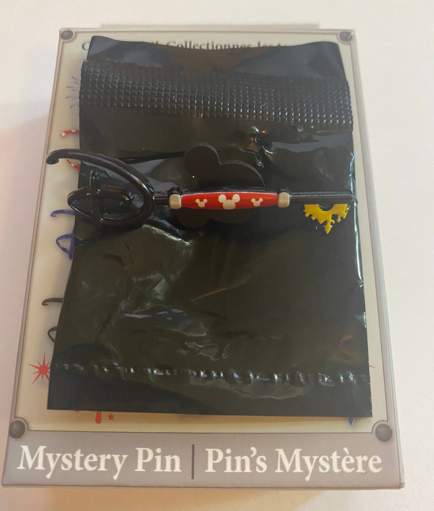 Disney Mickey Mystery Key Pin New with Box
