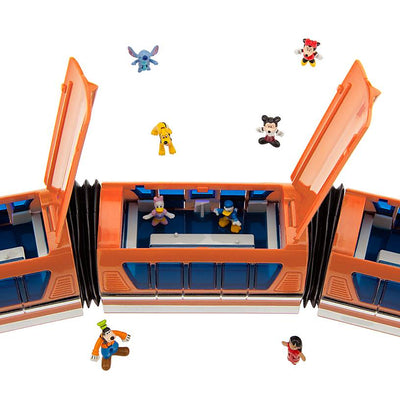Disney Parks Disneyland Resort Monorail Play Set Mickey Orange Train Playset