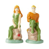 DC Comics Aquaman & Mera Salt and Pepper New with Box