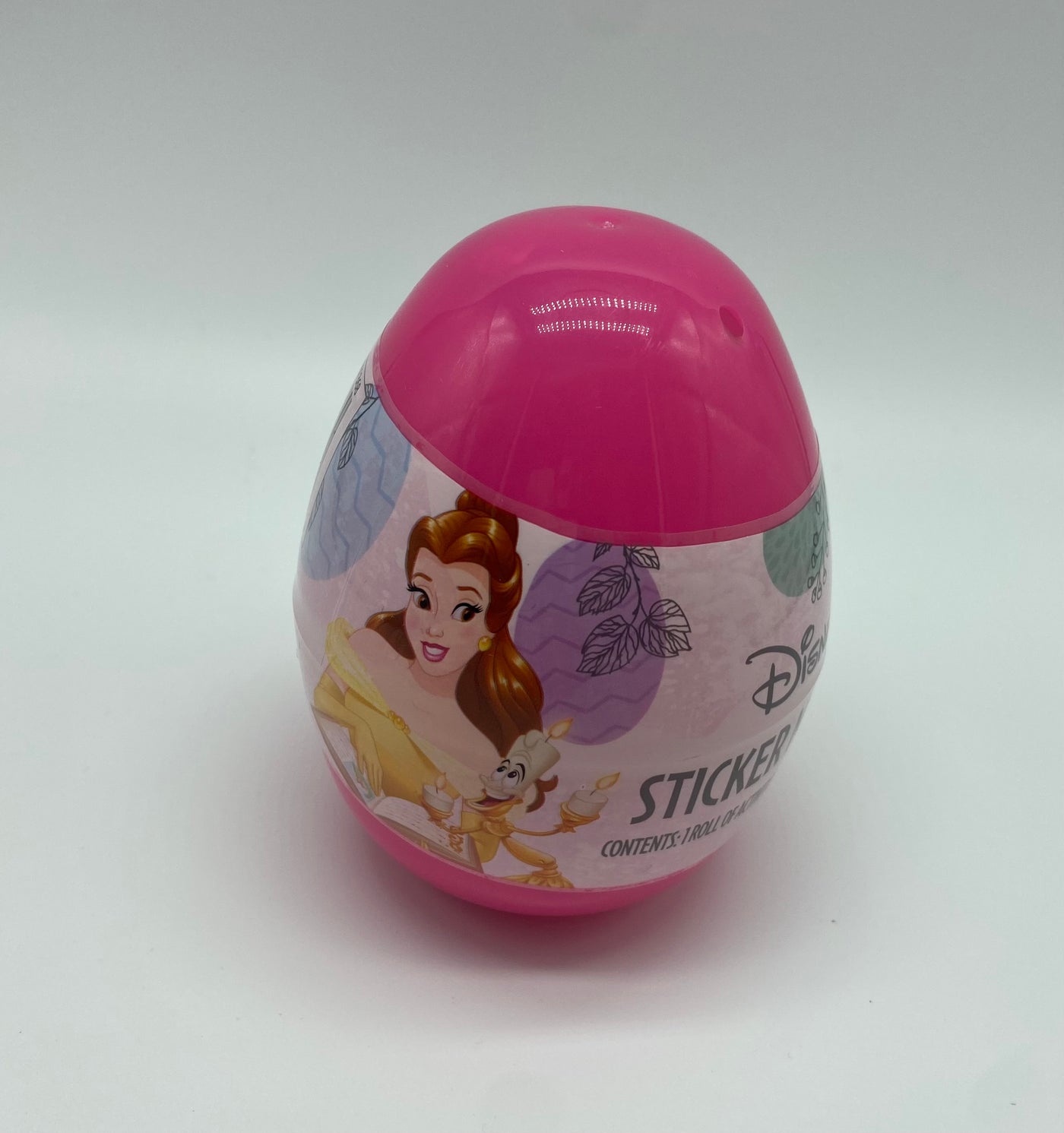 Disney Beauty and the Beast Easter Surprise Mystery Egg Sticker and Color New
