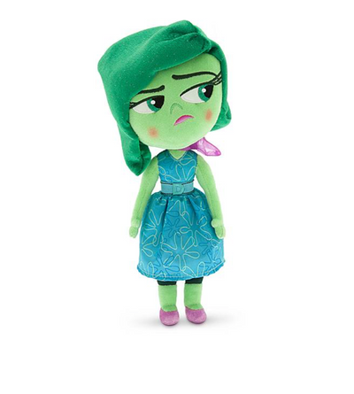 Disney Pixar Disgust Plush Inside Out Small New with Tag