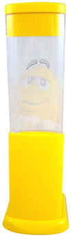 M&M's World Yellow Twist Candy Dispenser New with Box