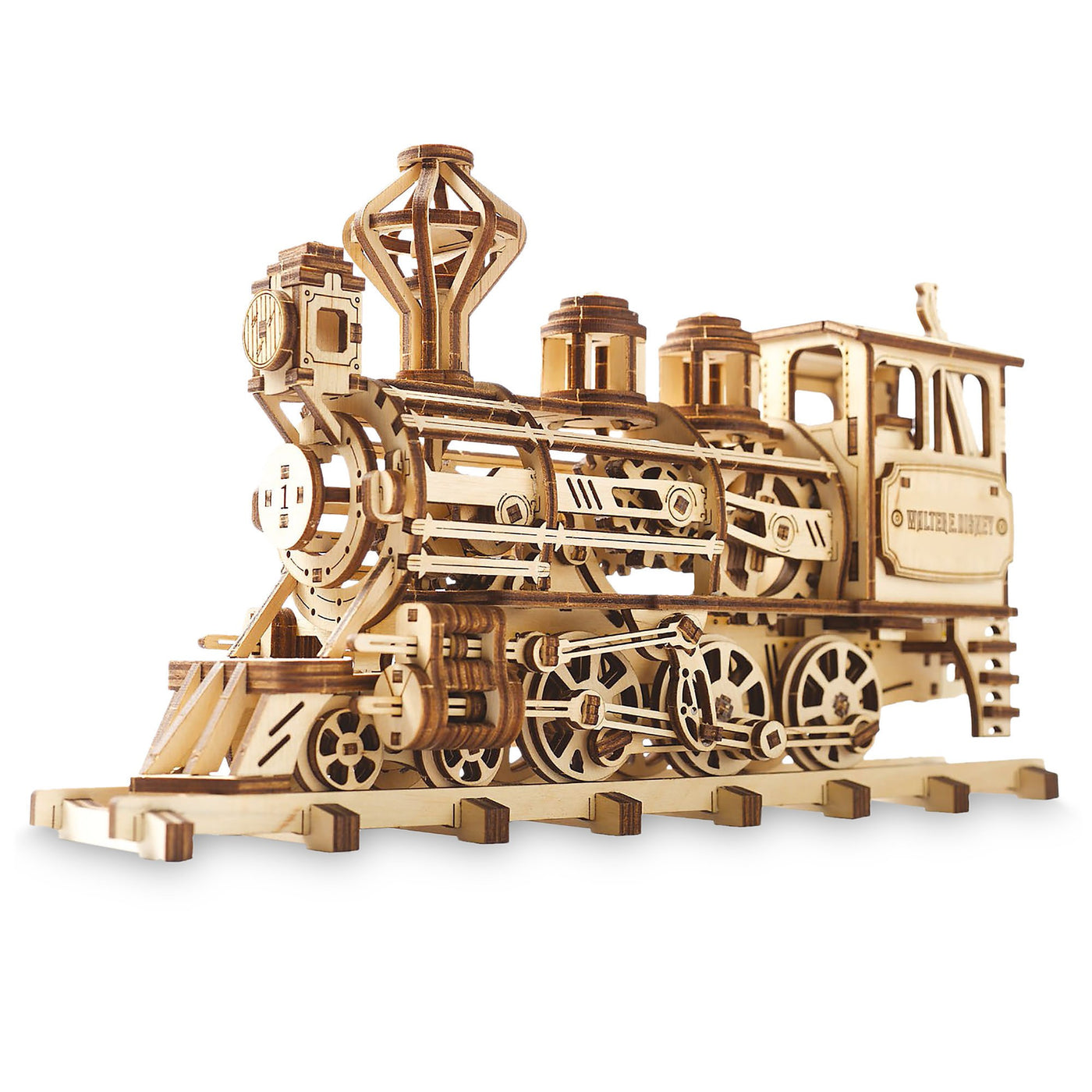 Disney Parks Walter E. Train Wooden Puzzle Working Mechanical Model New Box