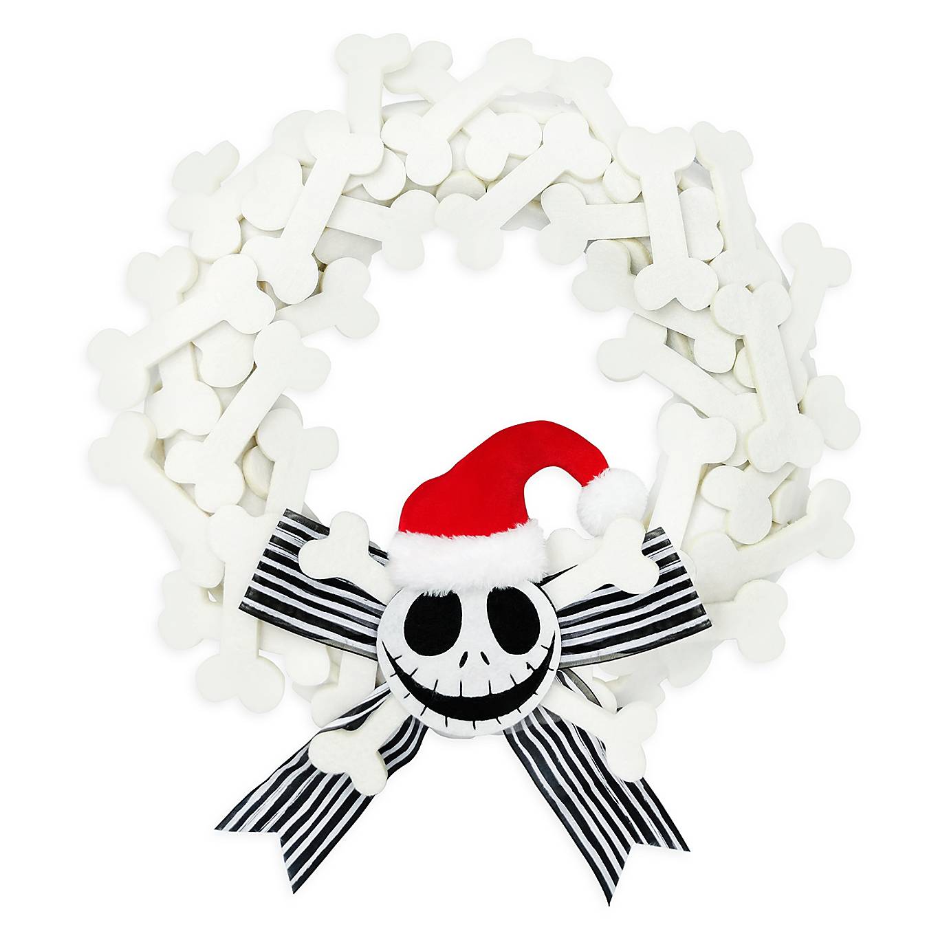 Disney Nightmare Before Christmas Jack Skellington Holiday Wreath New with Tag