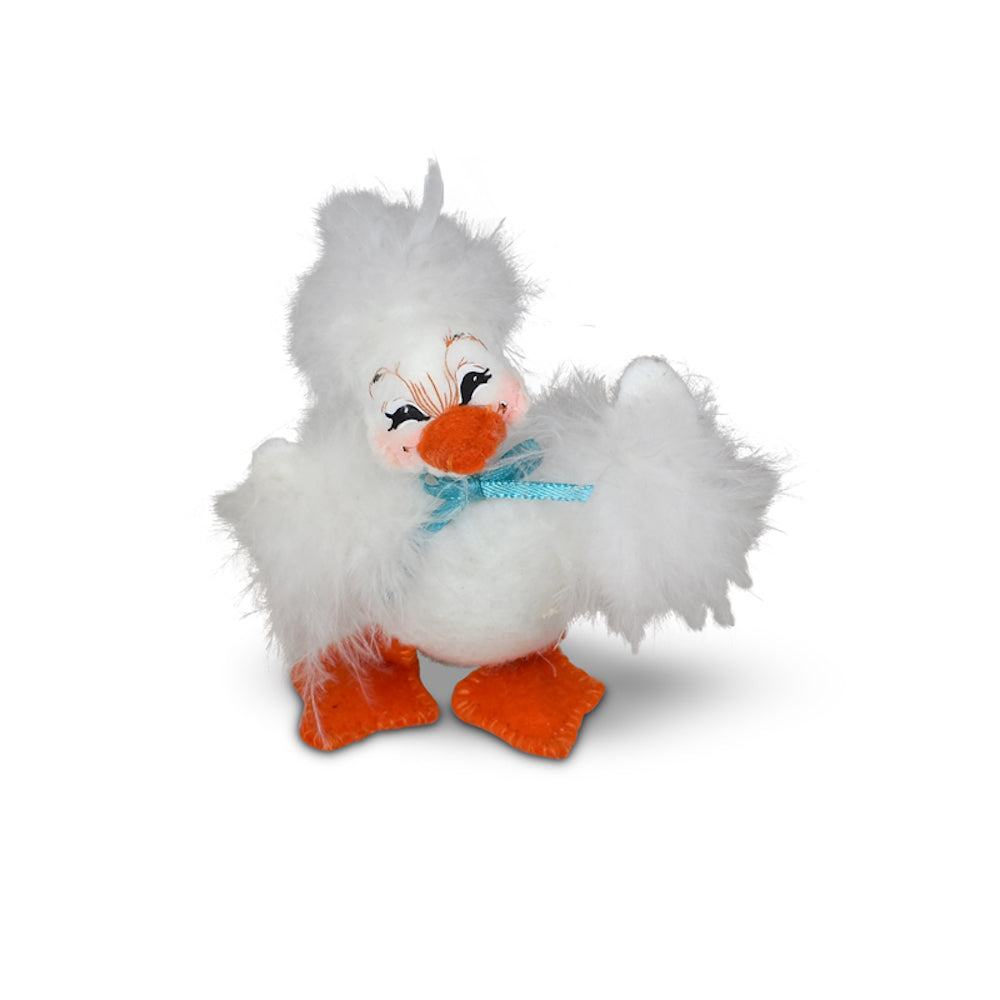 Annalee Dolls 2022 Easter Spring 3in White Duck Plush New with Tag