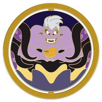 Disney Ursula Spinner Pin The Little Mermaid Enchanted Emblems Limited New