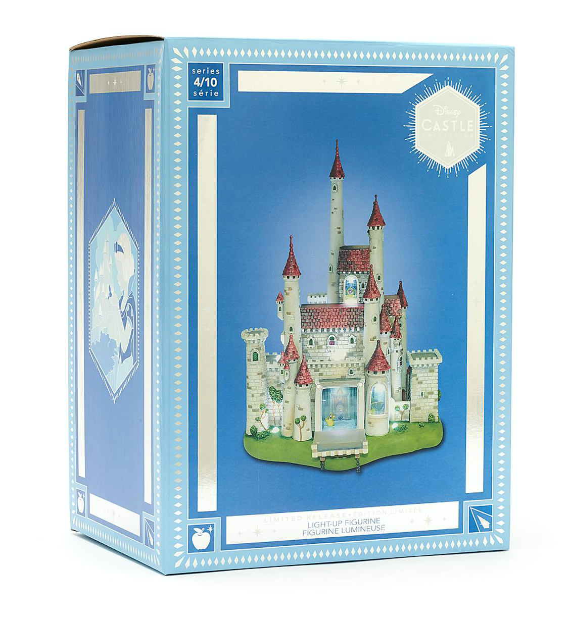 Disney Parks Snow White Castle Light-Up Figurine Limited Release New with Box