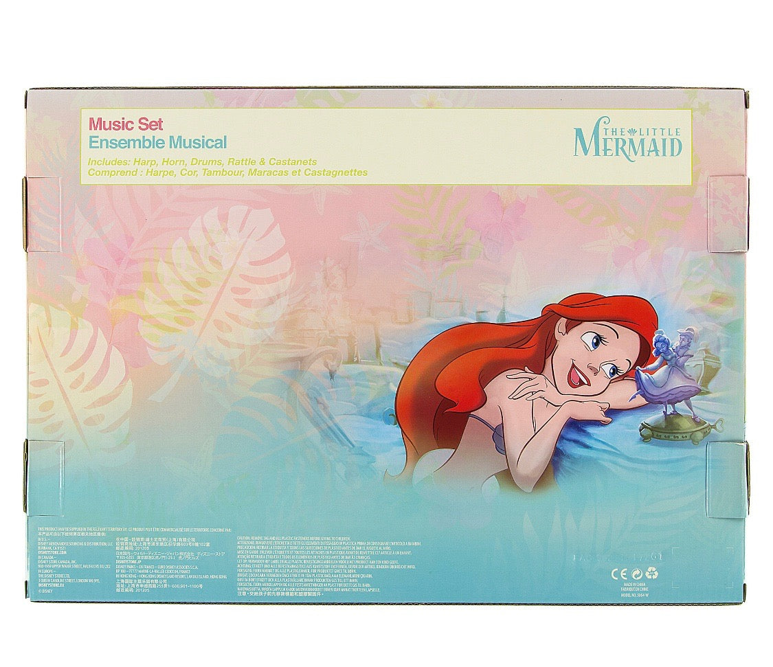 Disney The Little Mermaid Toy Musical Set New with Box