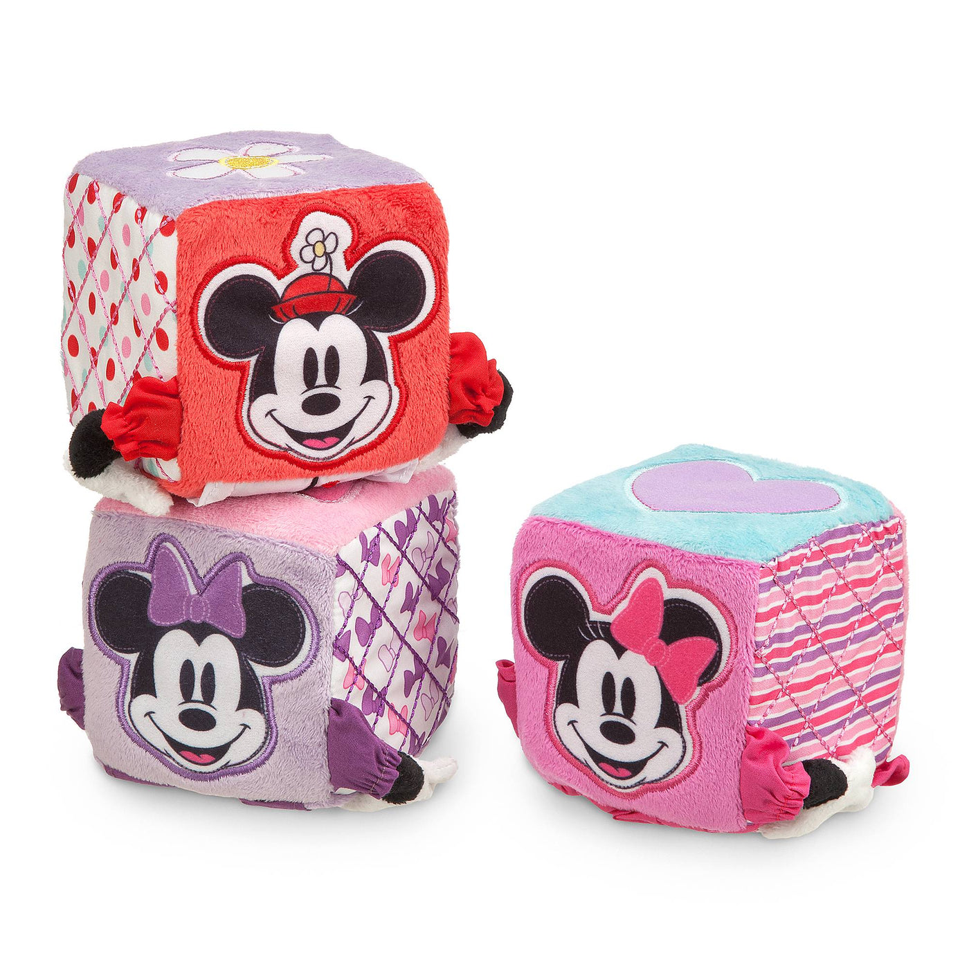 Disney Minnie Mouse Soft Blocks for Baby Toy New with Tag