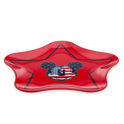 Disney Parks Epcot Usa Mickey Mouse Americana Star Plate New
