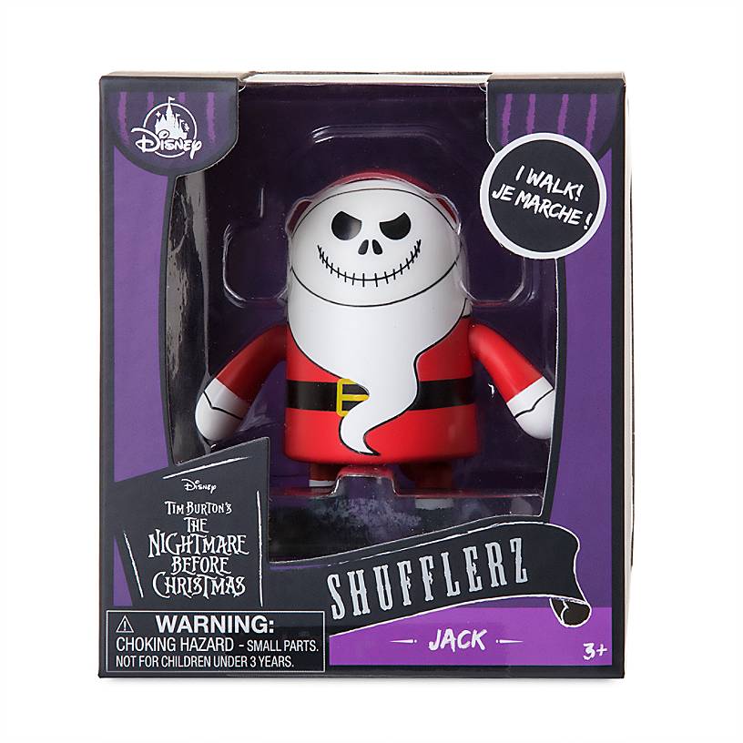 Disney Santa Jack Skellington Shufflerz Walking Figure New with Box