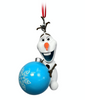 Disney Parks Frozen Olaf with Ball Ornament Christmas Ornament New with Tag