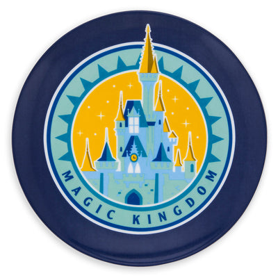 Disney Parks Passport Collection Magic Kingdom Porcelain Plate New