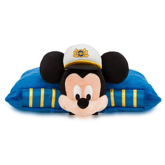 Disney Mickey Mouse Pillow Disney Cruise Line Plush New with Tag