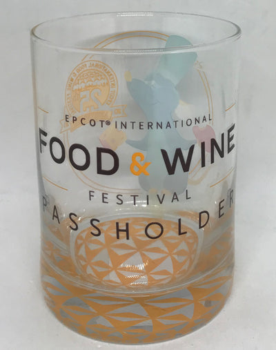 Disney 2020 25th Food and Wine Festival Remy Chef Glass Passholder New