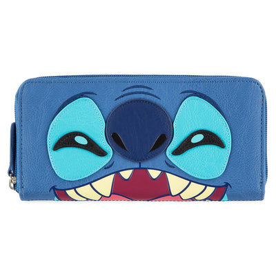 Disney Parks Stitch Zip-Around Wallet by Loungefly New with Tags