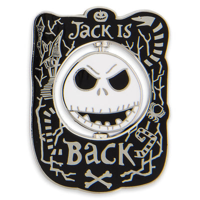 Disney Parks Jack is Back Skellington Spinner Pin New with Card