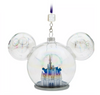 Disney Disney 100 Walt Disney World Mickey Minnie Icon Glass Ornament New w Tag