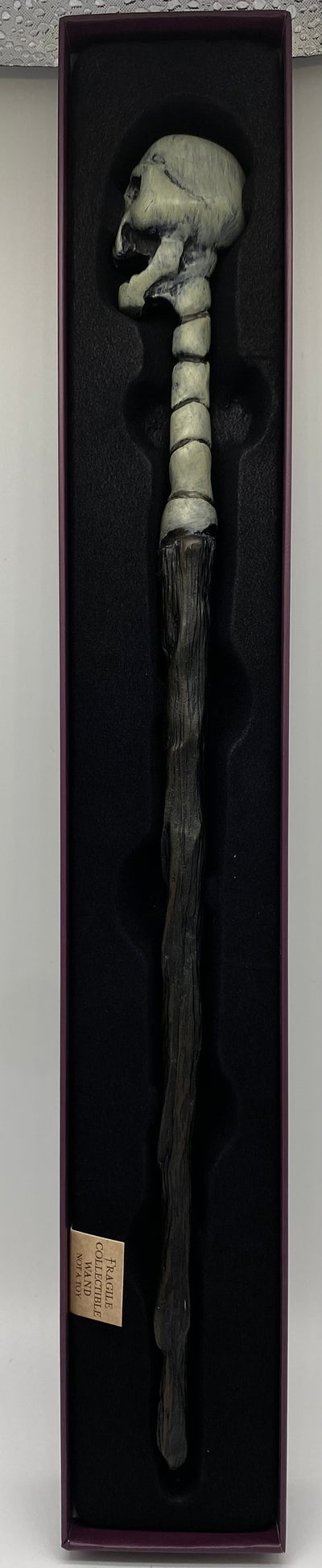 Universal Studios Death Eater Skull Wand From Harry Potter New with Box