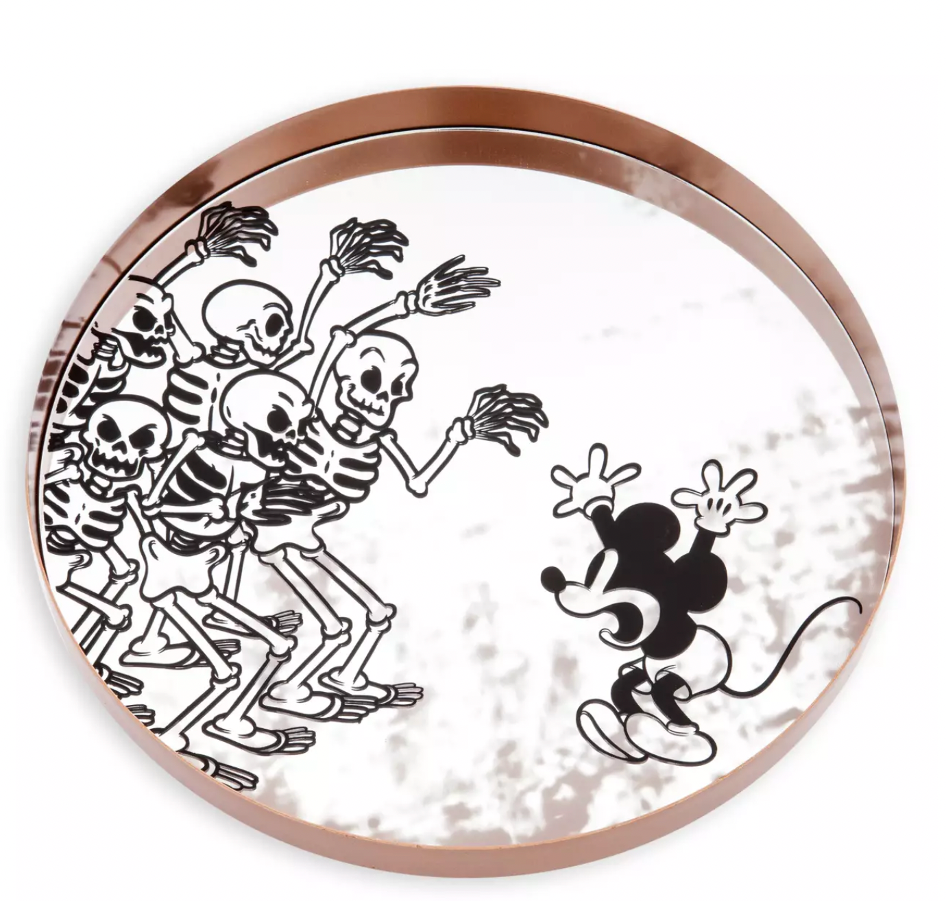Disney Halloween Mickey A Silly Symphony The Skeleton Dance Tray New