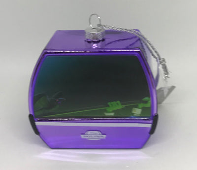Disney Parks Skyliner Haunted Mansion Madame Leota Glass Christmas Ornament New