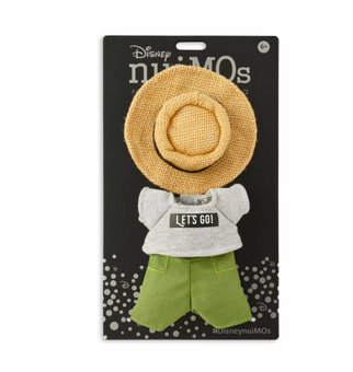Disney NuiMOs Outfit Collection T-shirt with Pants and Straw Hat New with Card