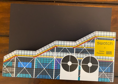 Swatch x Centre Pompidou Collection Paper Holder New with Box