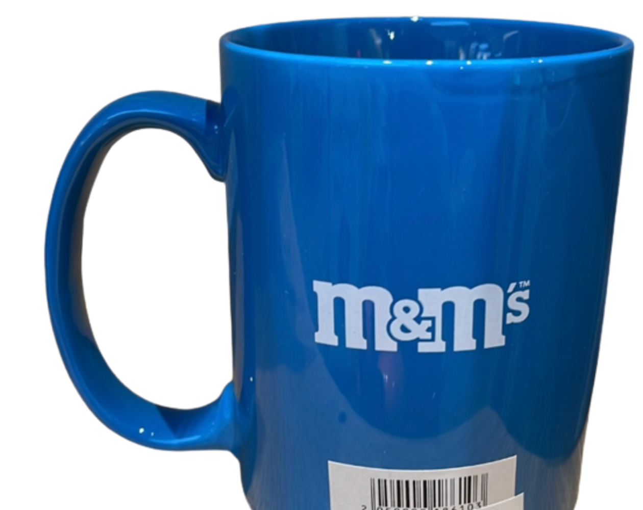 M&M's World Blue Character I Woke Up Like This Verbal Coffee Mug New