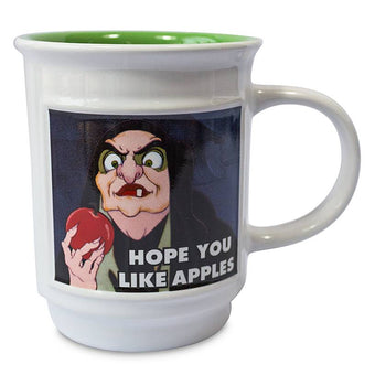 Disney Villains Snow White and the Seven Dwarfs Evil Queen Meme Coffee Mug New