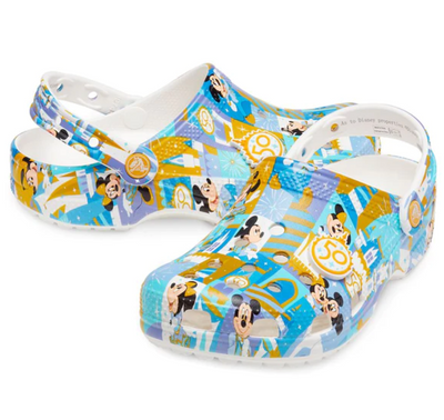 Disney Walt Disney World 50th Clogs for Adults by Crocss M9/W11 New with Tag