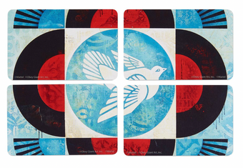 Mattel Creations UNO Artiste Shepard Fairey Card Game New with Box