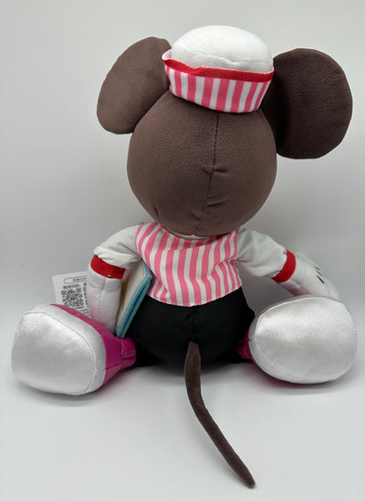 Disney Store Hong Kong Mickey Waiter Ice Cream Plush New with Tag