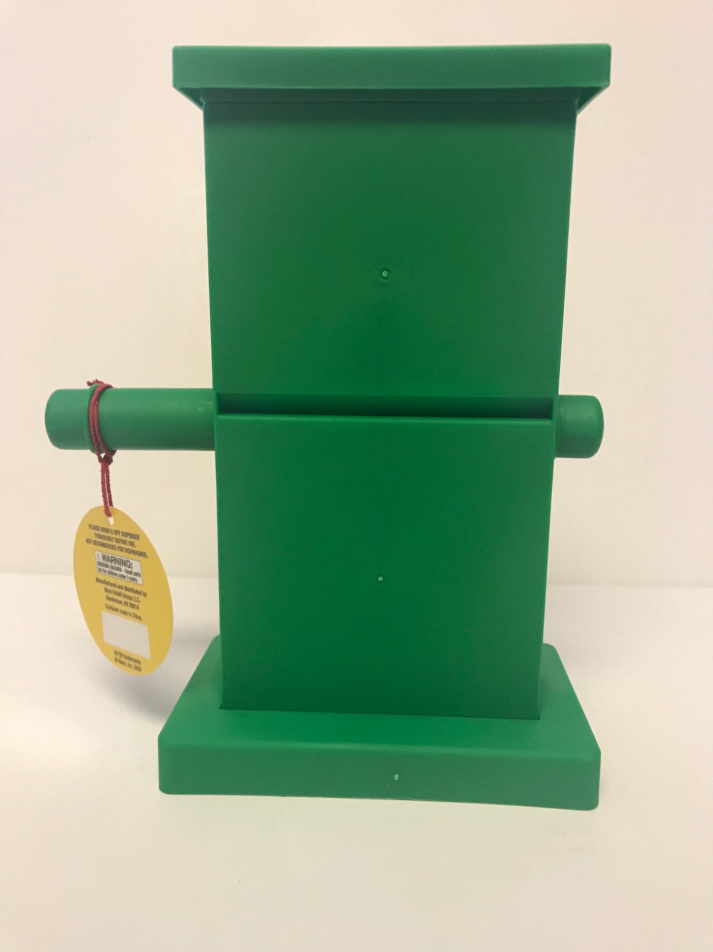 M&M's World Zig Zag Green Candy Dispenser New with Tags