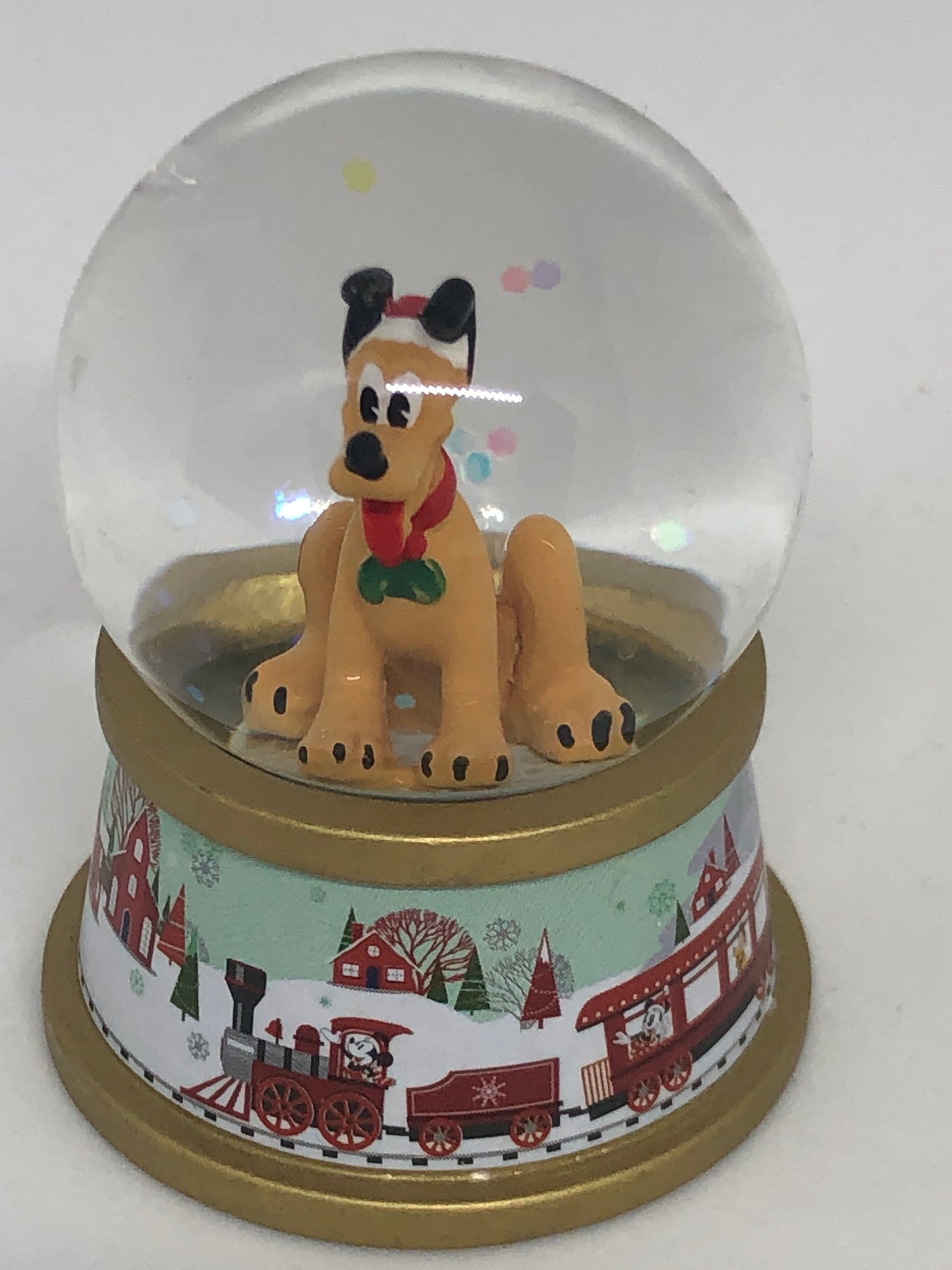 Disney Store Pluto Holiday Mini Snow Globe Mystery 2019 New with Box