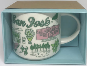 Starbucks Been There Series Collection San Jose Costa Rica Coffee Mug New