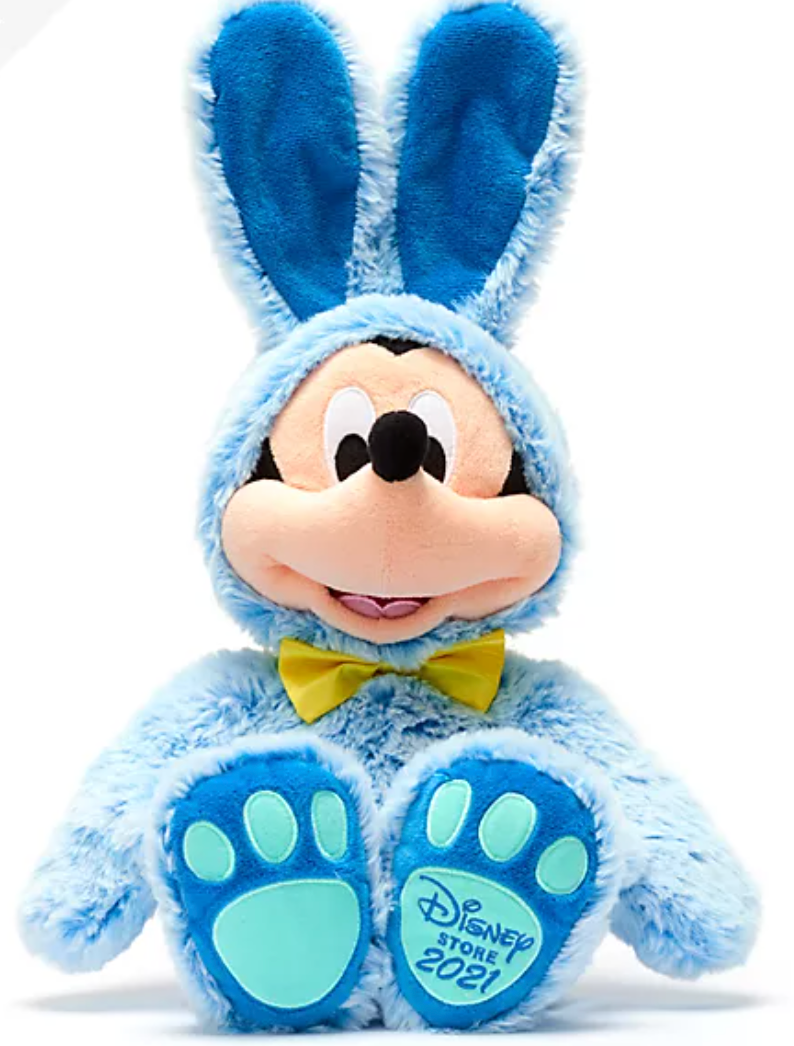 Disney Store 2021 Mickey Easter Bunny Plush New with Tag