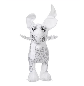 Disney Pixar Coco Dante Coloring Plush with Marker Set New with Tag