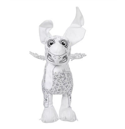 Disney Pixar Coco Dante Coloring Plush with Marker Set New with Tag