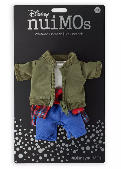 Disney NuiMOs Collection Outfit Jacket and Plaid Shirt Set New with Card