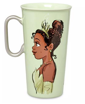 Disney The Princess and the Frog Tiana Travel Coffee Mug New With Tag