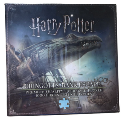 Universal Studios Harry Potter Gringotts Bank Escape Game Puzzle New With Box